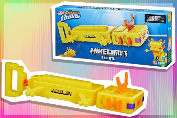9PR: Minecraft Axolotl Super Soaker
