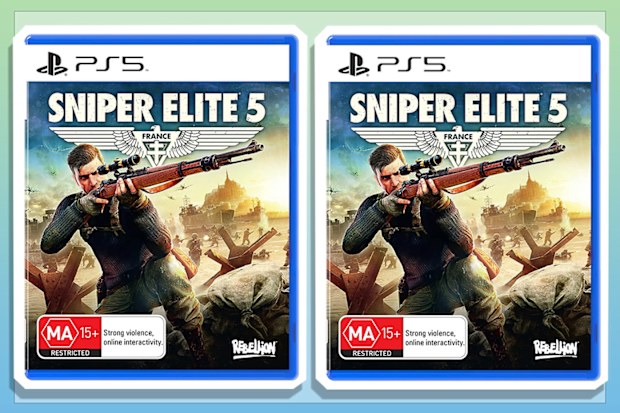 9PR: Sniper Elite 5 PlayStation 5 game cover