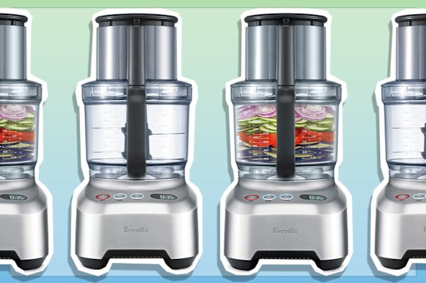 9PR: Breville Kitchen Wizz Pro Food Processor, Brushed Aluminium