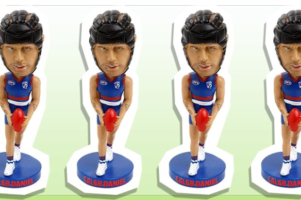 9PR: AFL Western Bulldogs Caleb Daniel Bobblehead Figure