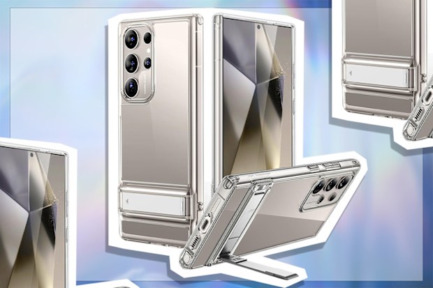 9PR: ESR Boost Kickstand Case for Samsung Galaxy S24 Ultra, Clear
