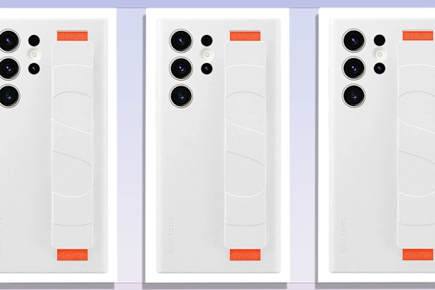 9PR: Samsung Galaxy S23 Ultra Silicone Grip Cover, White