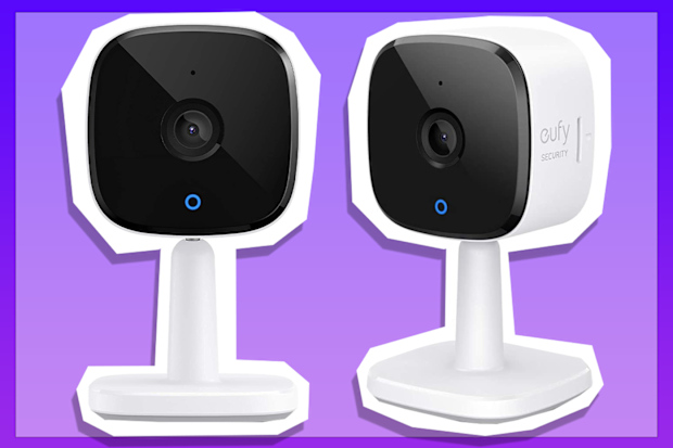 9PR: Eufy T8400CW4 Security 2K Indoor Camera Tilt, White
