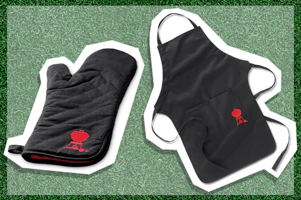 9PR: Weber Barbecue Mitt and Apron