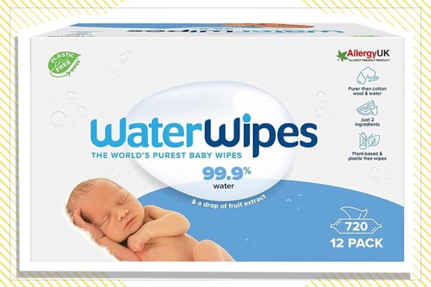 9PR: WaterWipes Biodegradable Baby Wipes, 720-Pack