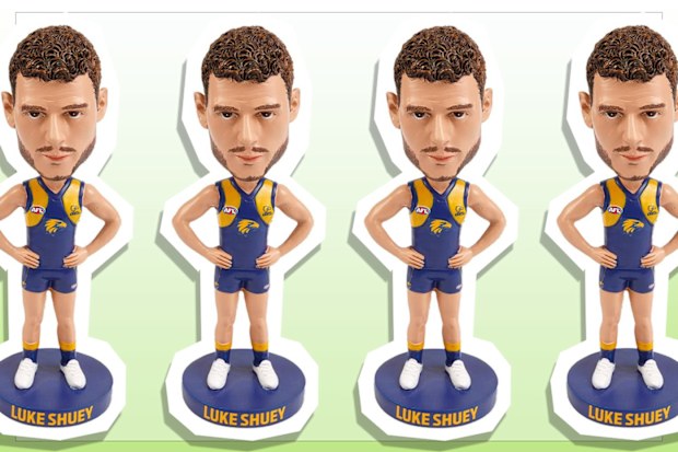 9PR: AFL West Coast Eagles Luke Shuey Bobblehead Statue