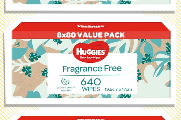 9PR: Huggies Fragrance-Free Baby Wipes, 640-Pack