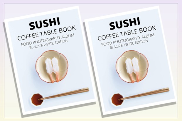 9PR: Sushi Coffee Table Book