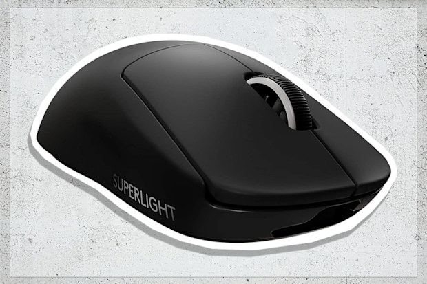 9PR: Logitech G Pro X Superlight Wireless Gaming Mouse, Black