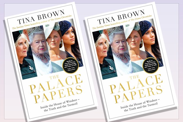 The Palace Papers by Tina Brown book cover