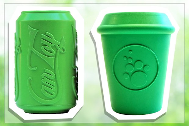 9PR: SodaPup Novelty Chew Toy and Treat Dispensers, Drink Can and Takeaway Cup