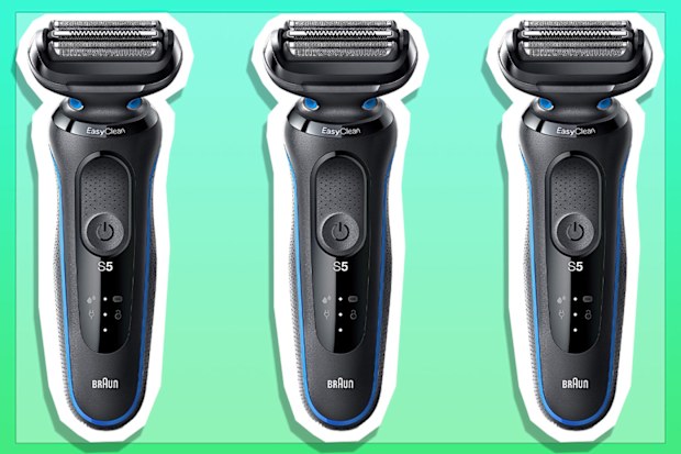 9PR: Braun Series 5 Electric Shaver, Blue
