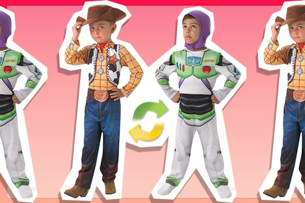 9PR: Rubie's Reversible Woody to Buzz Lightyear