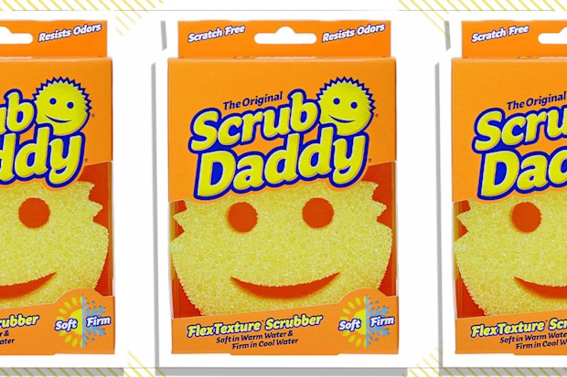 9PR: Scrub Daddy Flex Texture Sponge, Yellow