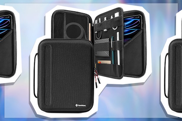 9PR: tomtoc Portfolio Case for Apple iPad, Black