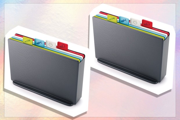 Joseph Joseph Index Chopping Board Set, Regular Graphite