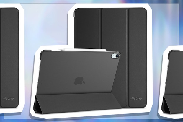 9PR: ProCase Smart Folio Case for Apple iPad Air 13-Inch, Black
