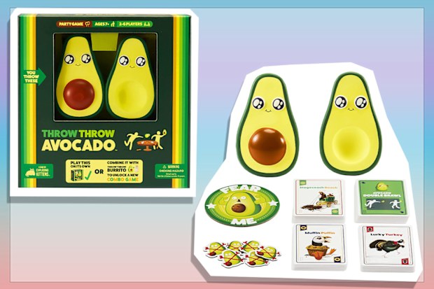 9PR: Exploding Kittens Throw Throw Avocado Board Game