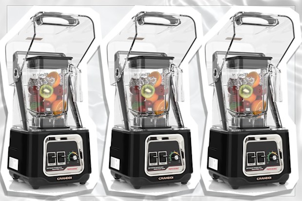 CRANDDI K80 Quiet Smoothie Blender with Removable Shield