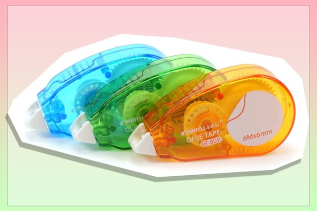 3Pcs Glue Roller Permanent Adhesive Glue Tape Double Sided Tape Dispenser