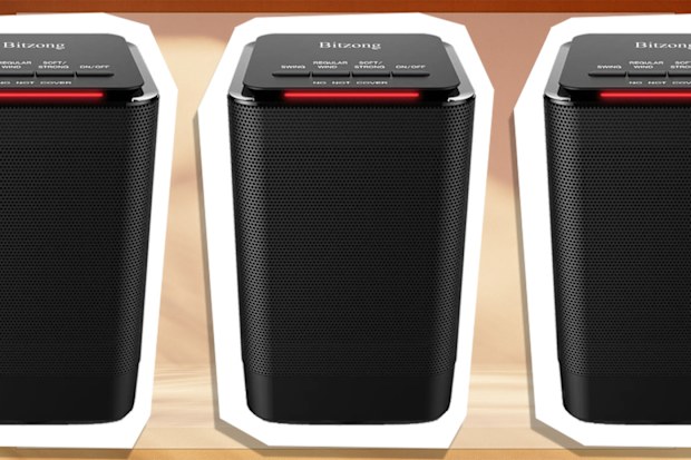 9PR: Bitzong Portable Office & Home Electric Ceramic Heater, Black