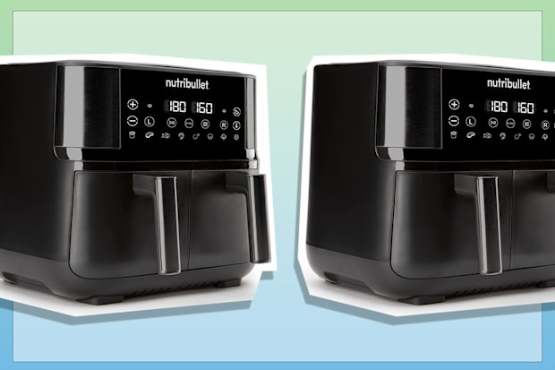 9PR: NutriBullet Twin Drawer Air fryer, Black