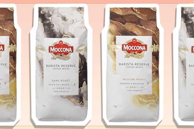 9PR: Moccona Barista Reserve Dark Roast Coffee Beans, 1kg and Moccona Barista Reserve Medium Roast Coffee Beans, 1kg