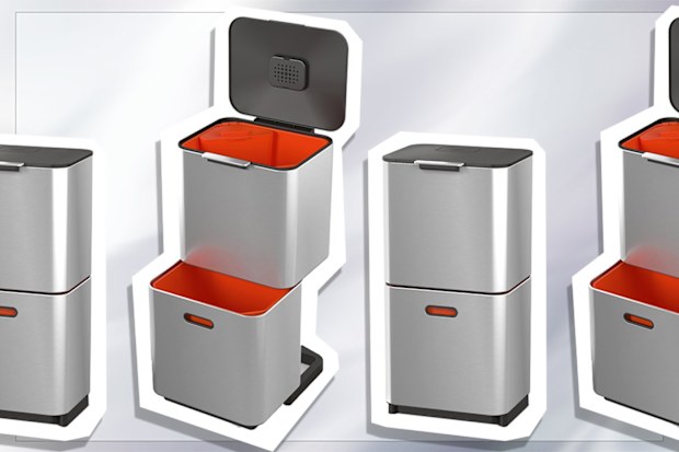 9PR: Joseph Joseph Totem Max Waste Separation and Recycling Kitchen Bin, 60L