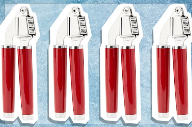 9PR: KitchenAid Classic Garlic Press, Empire Red