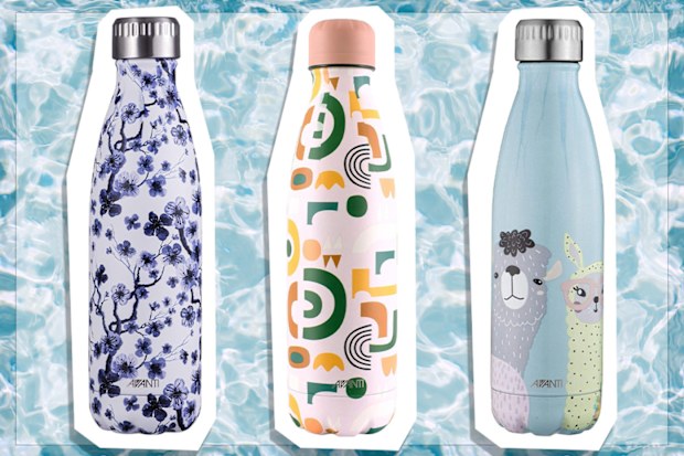 9PR: Avanti Fluid Vacuum Bottle, 500mL, Blue Blossom, Canyon and Mama Llama Mint