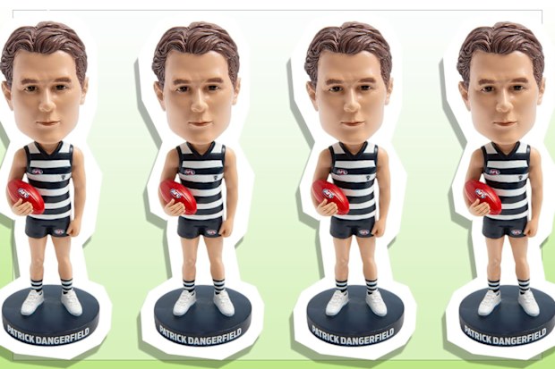 9PR: AFL Geelong Cats Patrick Dangerfield Bobblehead