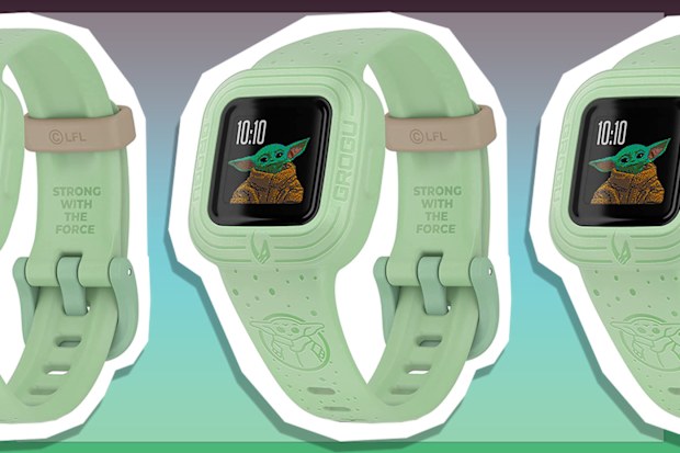 9PR: Garmin Vivofit Jr. 3, Kids Fitness/Activity Tracker, Star Wars Grogu