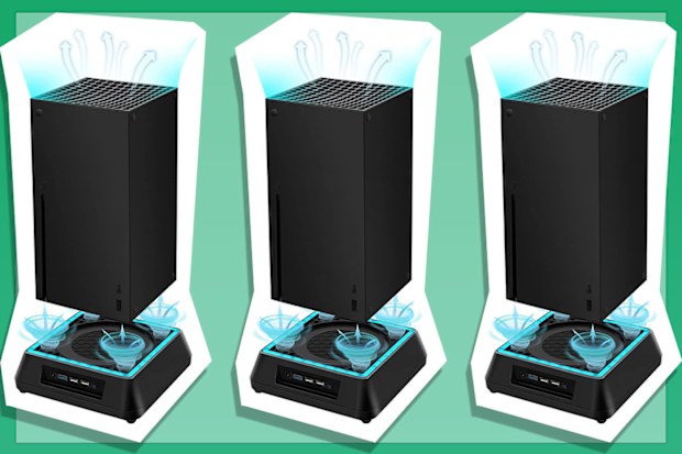 9PR: Mcbazel Cooling Fan for Xbox Series X with RGB LED Lights