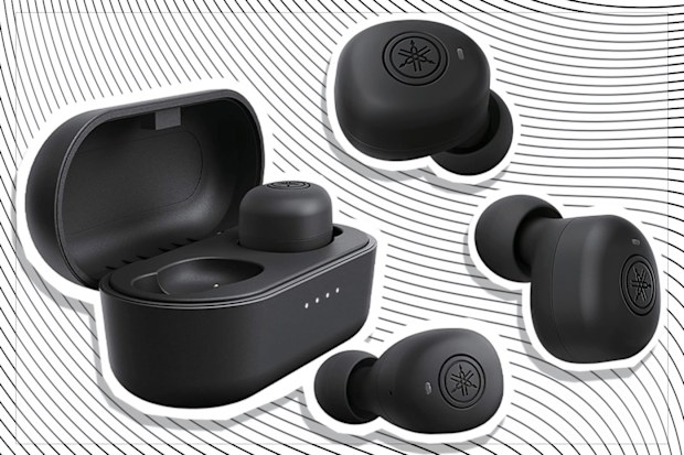 9PR: Yamaha TW-E3B True Wireless Earphones with Listening Care, Black