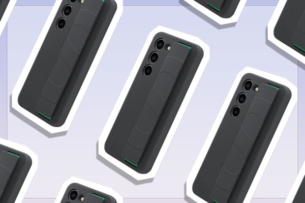 9PR: Samsung Galaxy S23 Silicone Grip Cover, Black