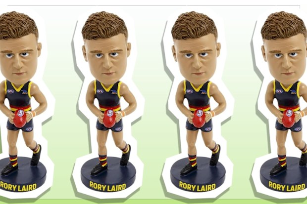 9PR: AFL Adelaide Crows Rory Laird Bobblehead Figure