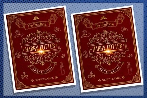 9PR: Harry Potter Spellbook: The Unofficial Illustrated Guide to Wizard Training book cover