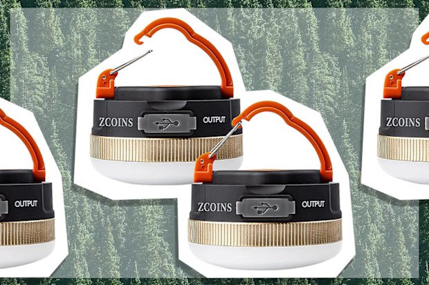 9PR: ZCOINS Rechargeable Tent Lights, two-pack