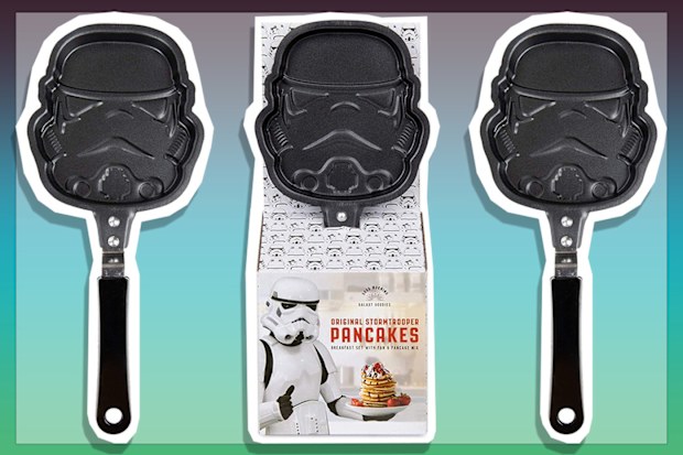 9PR: Thoughtfully Gift Original Stormtrooper Pancake Pan Set