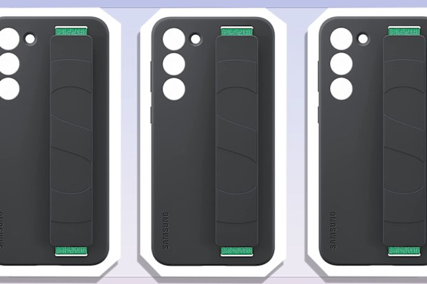 9PR: Samsung Galaxy S23+ Silicone Grip Cover, Black