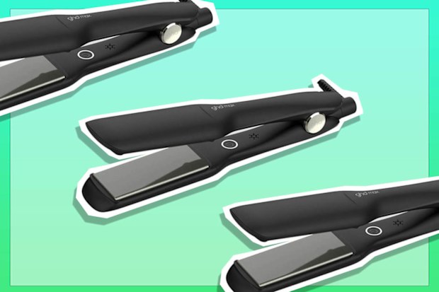 9PR: ghd Max Styler, Wide Plate Hair Straightener, Black