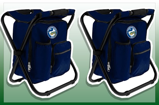 9PR: Parramatta Eels NRL Cooler Bag and Foldable Camping Stool