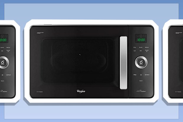 9PR: Whirlpool 6th Sense Crisp and Grill Convection Microwave Oven, 29L, Black