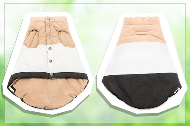 9PR: BOSS Colour-Block Padded Dog Jacket 
