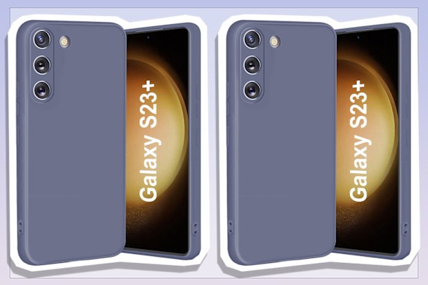 9PR: Samsung Galaxy S23+ T Tersely Liquid Silicone Case, Grey