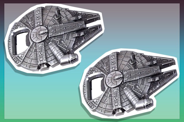 9PR: Rebel Alliance Star Wars Millennium Falcon Metal Bottle Opener