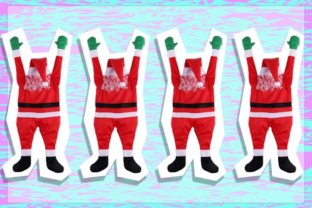 Christmas Hanging Santa Decoration