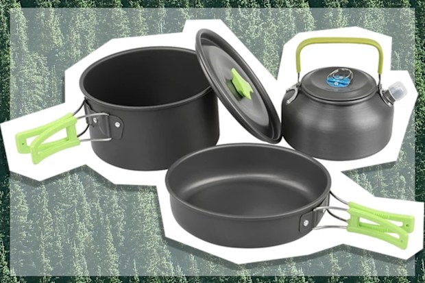 9PR: Komodo Aluminium Camping Cookware Set
