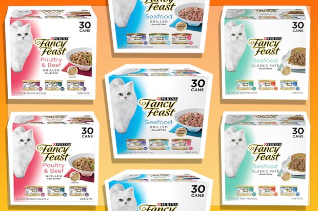 9PR: Purina Fancy Feast Classic Grilled Poultry & Beef, 30 cans, Purina Fancy Feast Classic Seafood, 30 cans and Purina Fancy Feast Classic Grilled Seafood, 30 cans