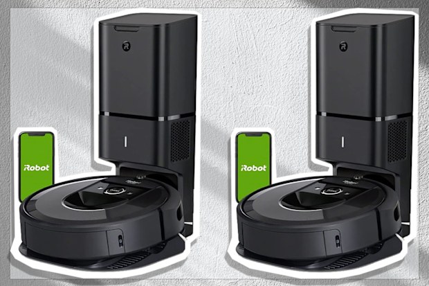 9PR: Robot Roomba i7+ Robot Vacuum with Automatic Dirt Disposal